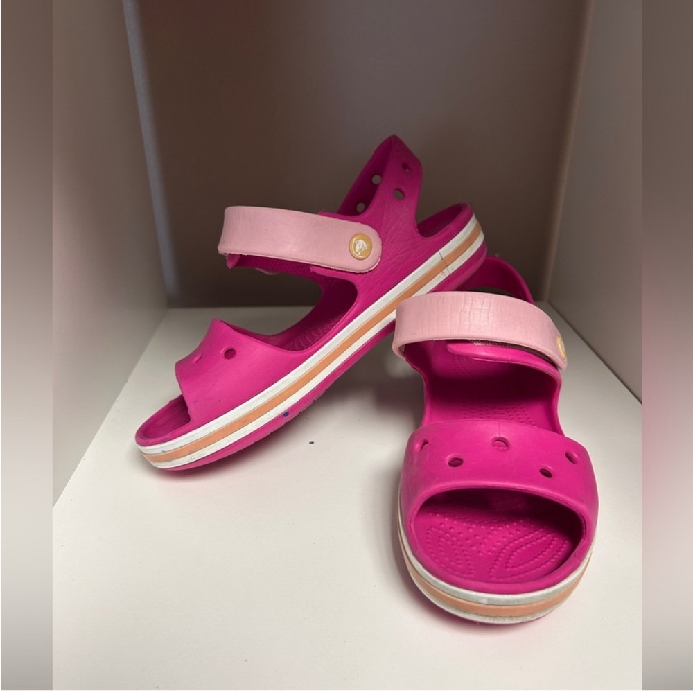 CROCS Pink Kids Sandals